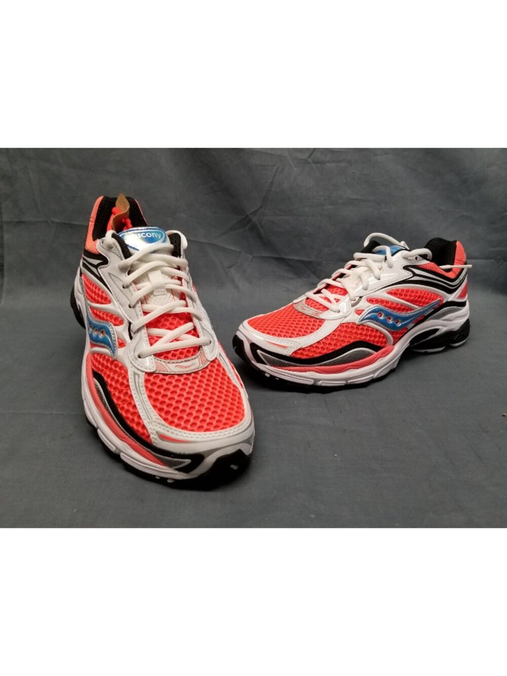 Saucony ProGrid Omni 9 Speed Shades Silver Orange Men's Size 10.5 NEW NO BOX!